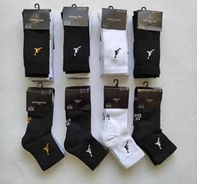 JORDAN Solid color breathable socks-2390  