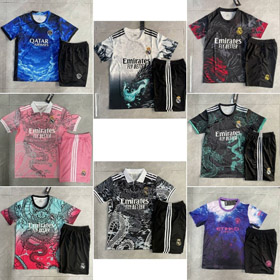 Special Edition 26/27 New Training Football Kit Jersey Set for Children and Adults-6061  