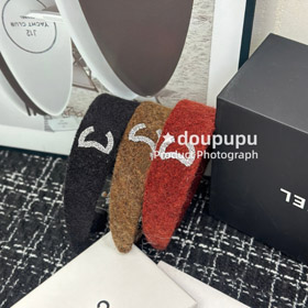 Chanel high-end plush headband-6263  