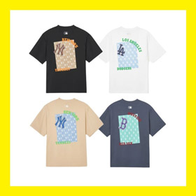 MLB New Pure Cotton Short-Sleeve Printed T-Shirt-6384  