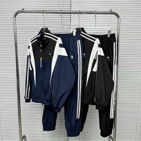 Balenciaga color-blocked loose-fitting tracksuit-6408  